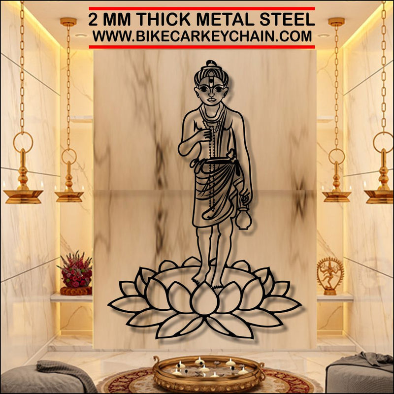 Nilkanth Varni Metal Wallart