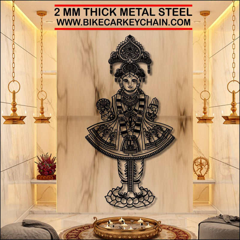 Swaminarayan Metal Wallart