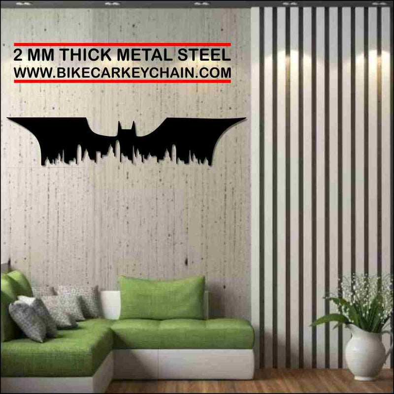 Batman Gotham City Metal Wallart